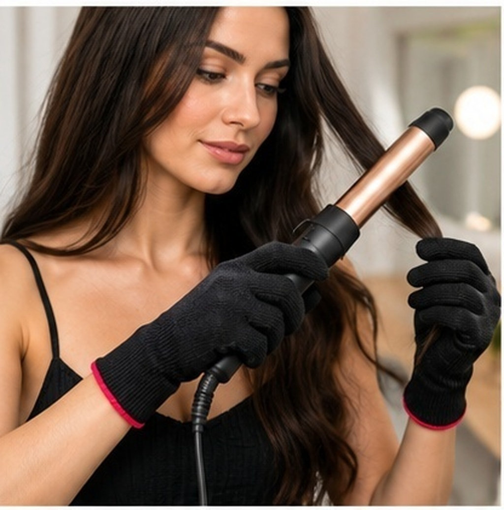 Heat Resistant Glove - 6Pcs Heat Resistant Gloves for Hair
