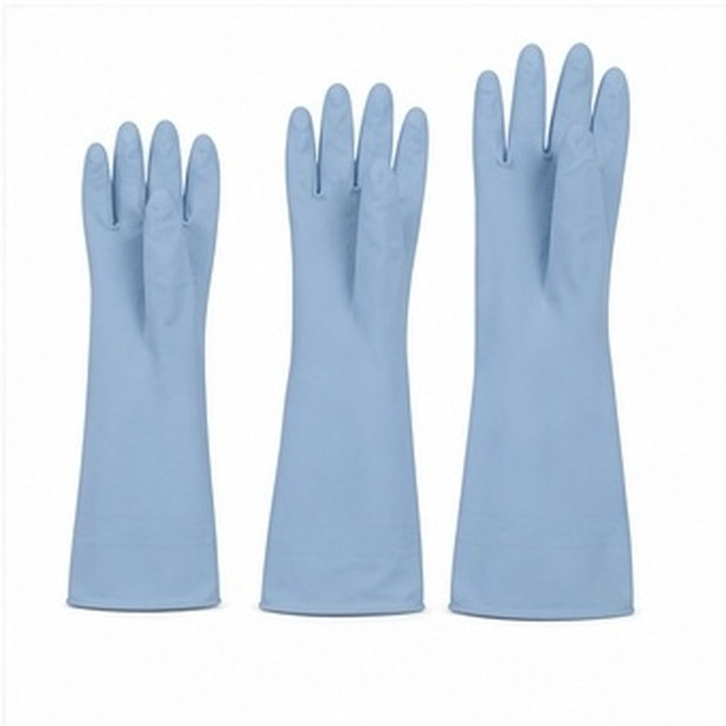 Dish Glove Rubber - 3Pairs Long Dishwashing Gloves Waterproof Rubber