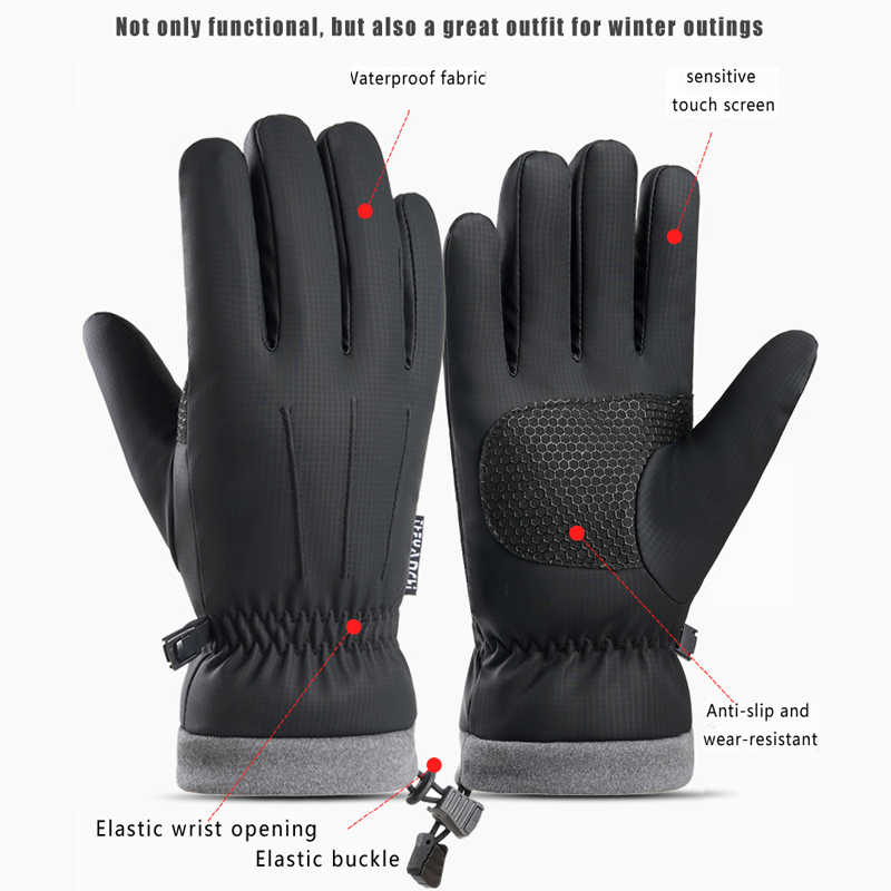 Waterproof Winter Gloves for M - Ski Glove Waterproof ulasan dan harga
