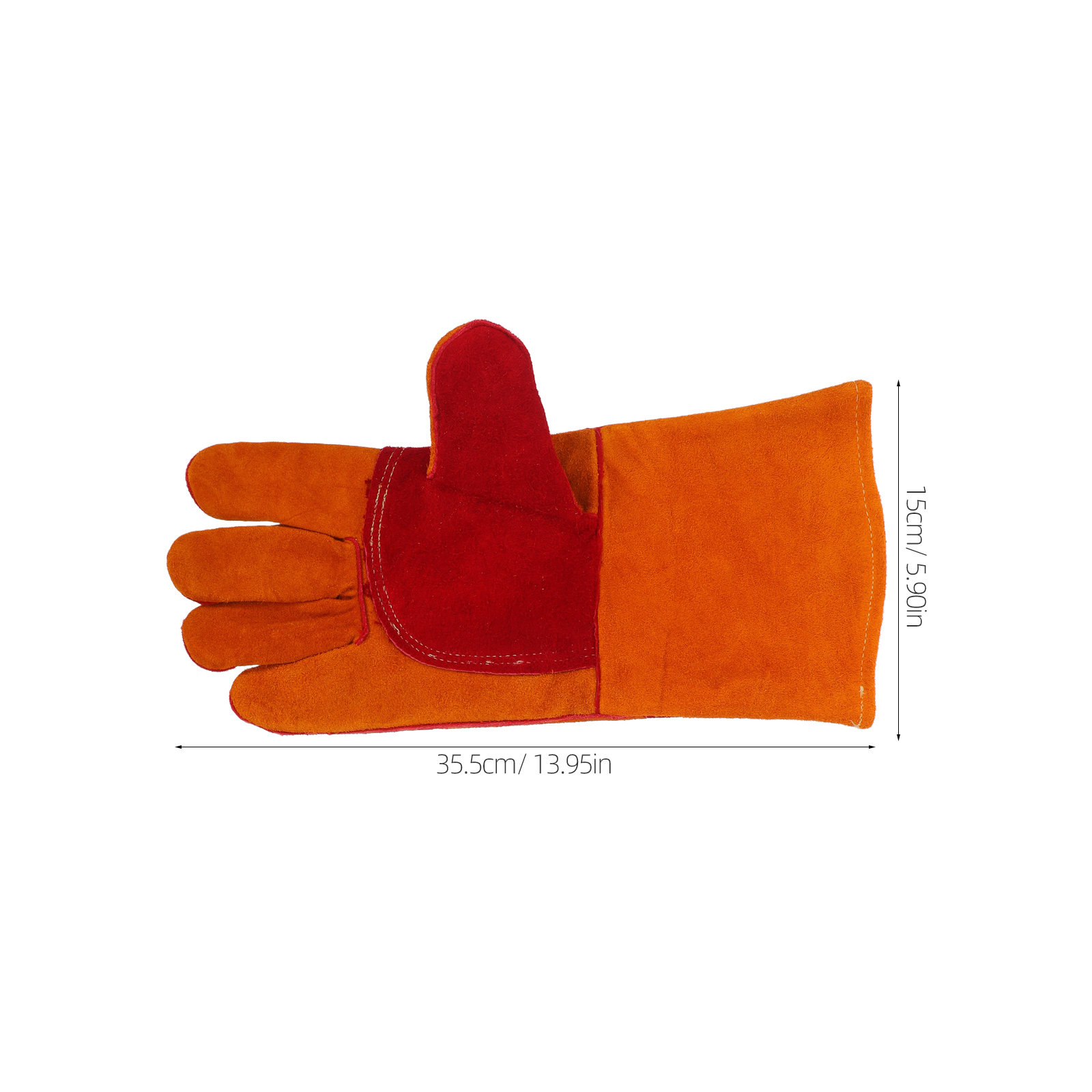 1Pair Electric Welding Gloves  - Heat Resistant Glove ulasan dan harga