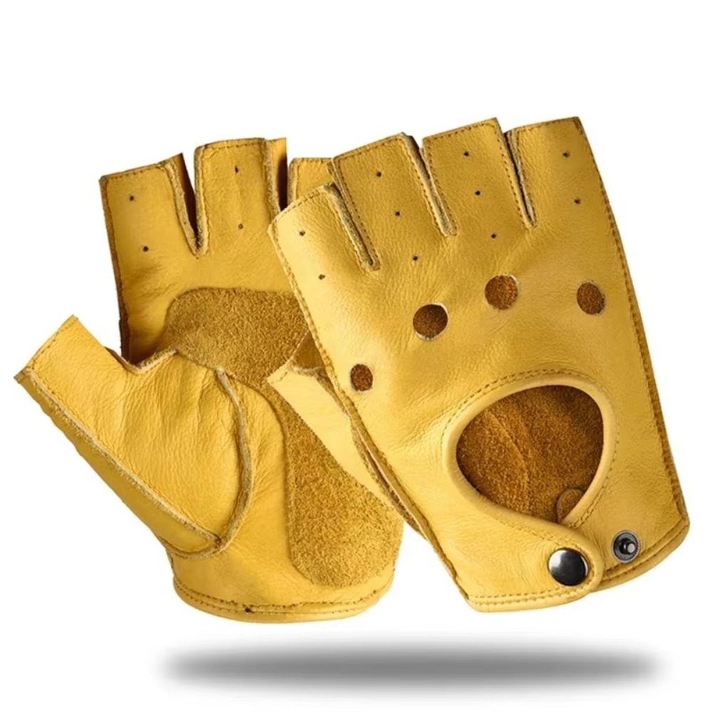 Retro Men Gloves Outdoor Sport - Leather Driving Glove ulasan dan harga