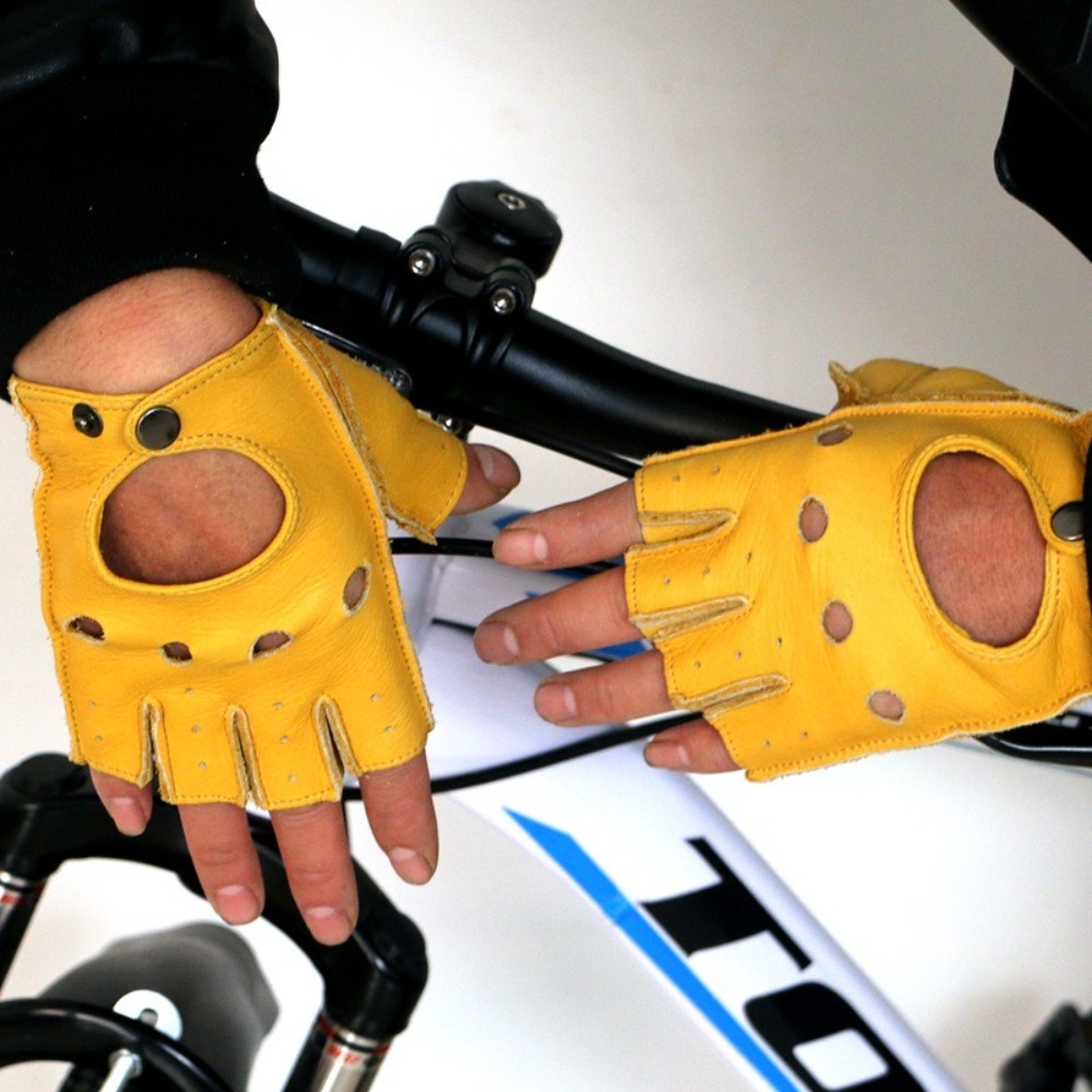 Retro Men Gloves Outdoor Sport - Leather Driving Glove ulasan dan harga