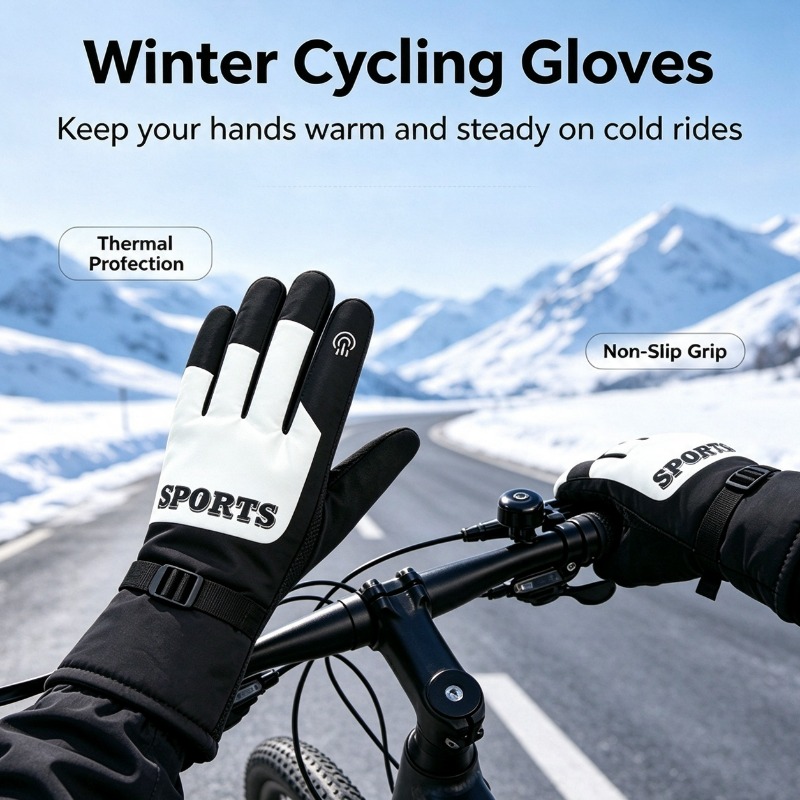 Winter Motorcycle Gloves Outdo - Ski Glove Waterproof ulasan dan harga